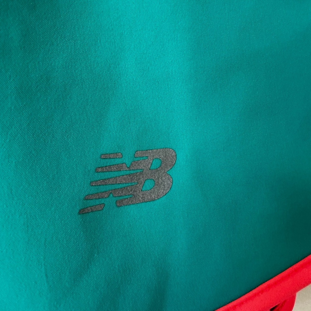 New Balance NB DRY Teal & Pink Tennis and Running Shorts with Liner - Size S - Picture 5 of 8